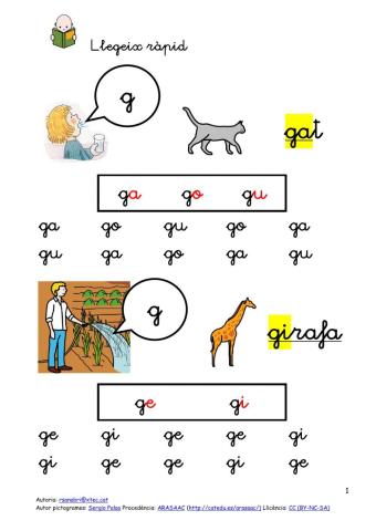 Ga, go, gu, GE, GI (1)