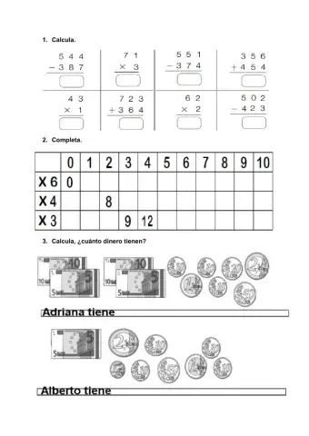 Control matemáticas unidad 9