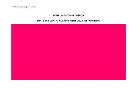 Cuántas cuerdas tienen