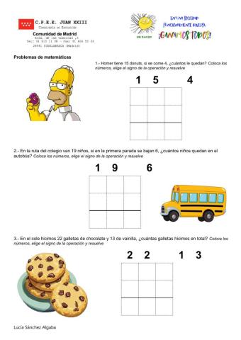 Problemas matemáticas