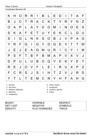 Csenior Wordsearch58