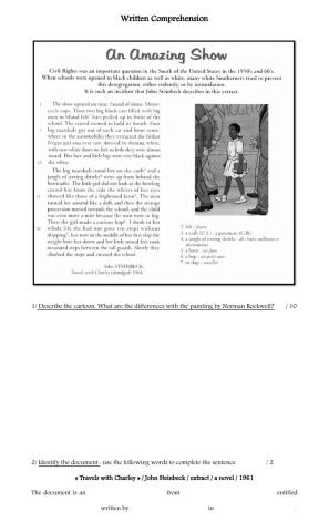 Read -An Amazing show-