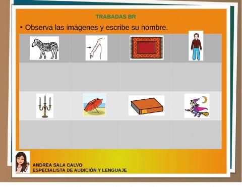 Sílabas trabadas br
