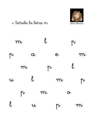 Letra m