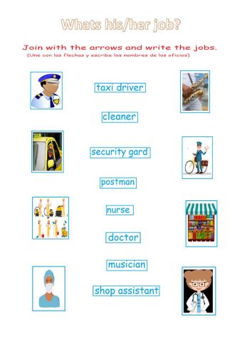 What's his-her job? Present simple questions