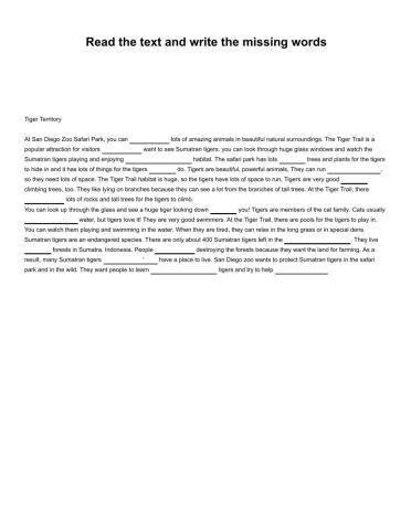 Family and Friends 3 - Tiger Territory