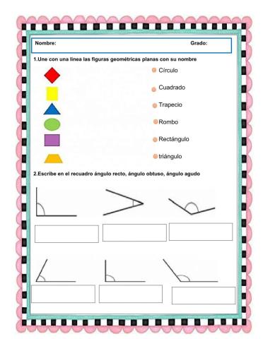 Ángulos-figuras planas