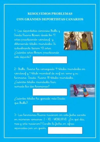 Resolvemos problemas con deportistas de Canarias