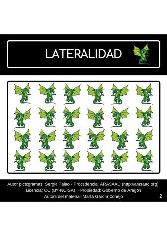 Lateralidad y atención - Dragones