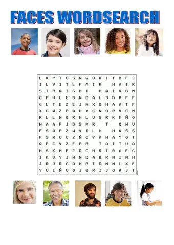 Physical descriptions wordsearch tiger macmillan