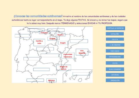 Comunidades autónomas