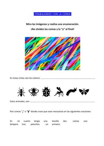 ¡Trabajamos con la coma!