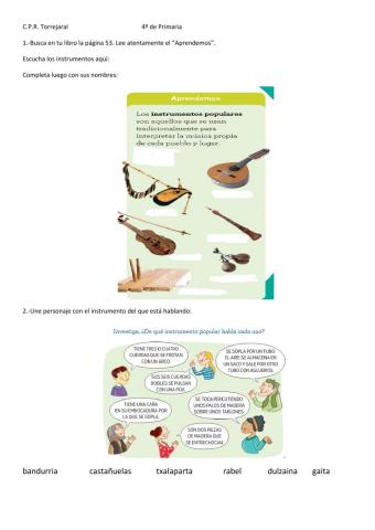 Instrumentos populares