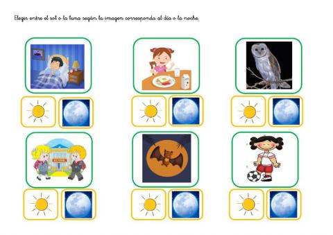 Medida de tiempo: Día-Noche