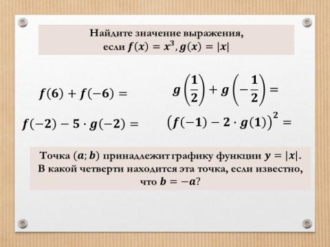 Функция модуля 1