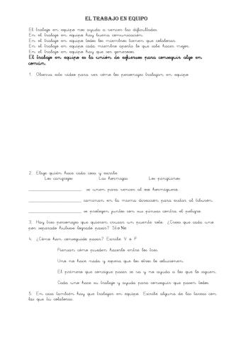 Trabajo en equipo