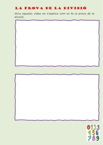 Prova divisió