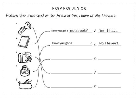 Prep pre jr