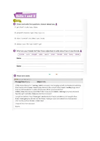 Description of people