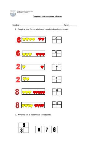 Composición y descomposición numérica