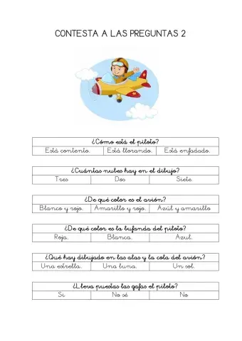 Contesta a las preguntas 2