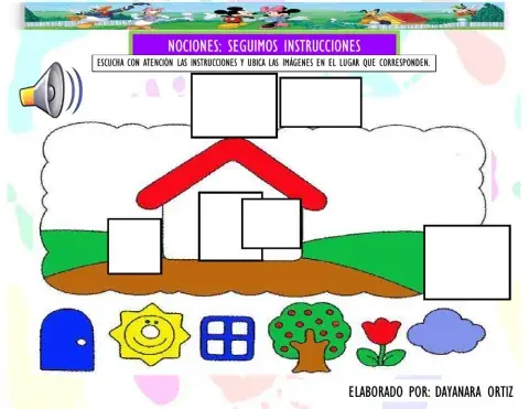 Nociones: Seguimos instrucciones.