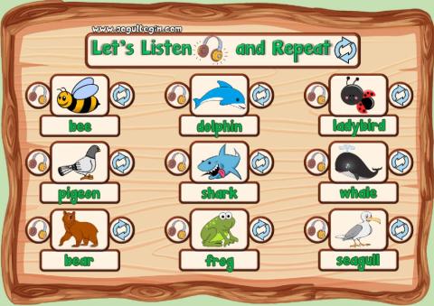 3.10. Nature - Let's Listen and Repeat