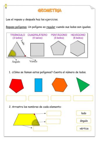 Polígonos y clasificación de triángulos
