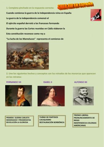 España en el sXIX