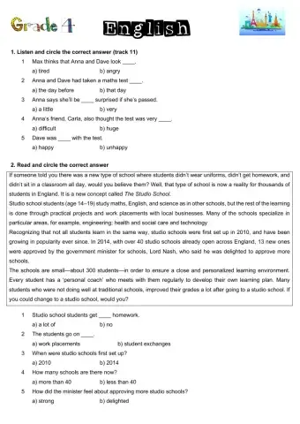 Recuperación 4ESO Segundo trimestre