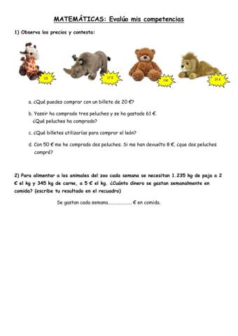 Problemas matemáticas III