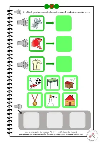 Eliminar sílaba media 4
