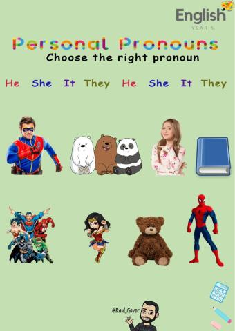 Personal pronouns