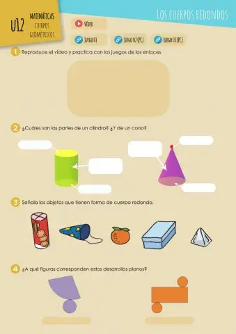 MAT U12 - Cuerpos redondos