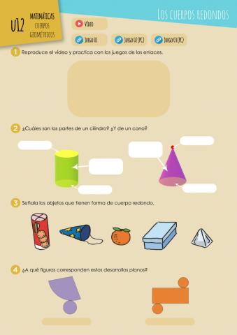 MAT U12 - Cuerpos redondos