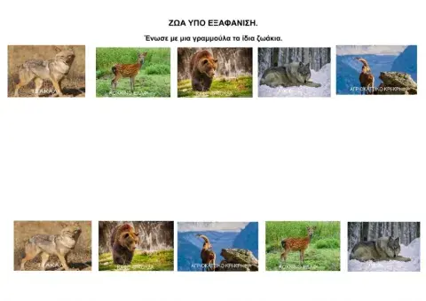 Ζώα υπό εξαφάνιση.