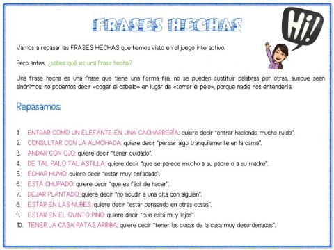 Frases hechas