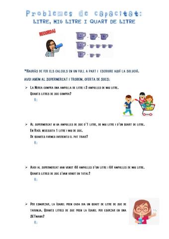 Problemes de capacitat