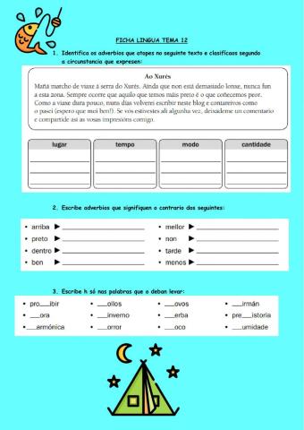 Ficha lengua tema 12