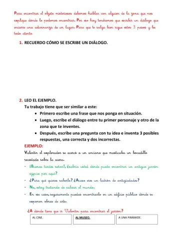 Diálogo para aventura gráfica