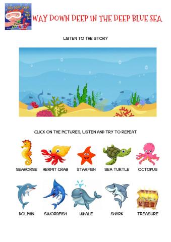 Way down deep in the deep blue sea