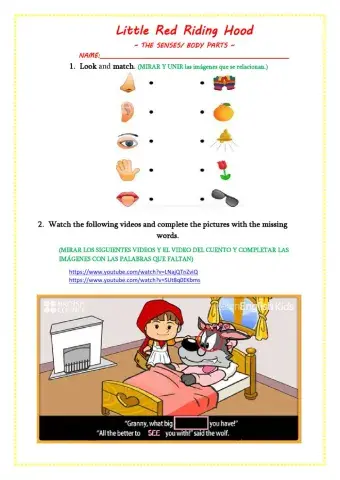 Story time LITTLE RED RIDING HOOD