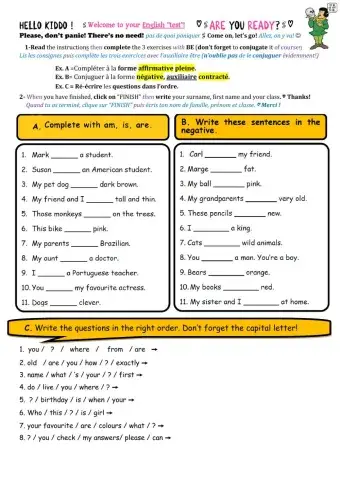 Be- basics and dialogue