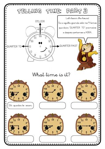 Telling time - 3