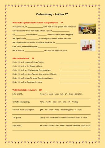 Lektion 27