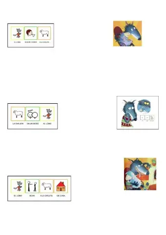 Comprensión lectora pictos