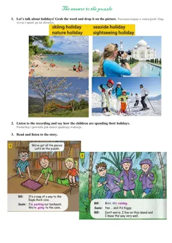 Junior Ecplorer 4 Unit 8