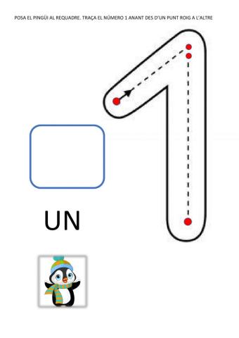 Relació grafia-quantitat 1- traç