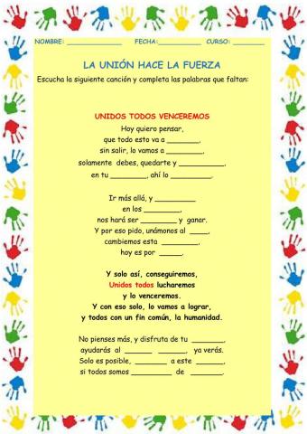 La unión hace la fuerza