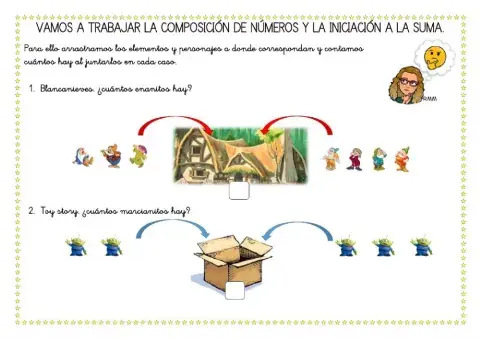 Sentido número. Iniciación suma